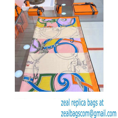 Hermes scarf 90x90cm in silk twill Top Quality 87 2024