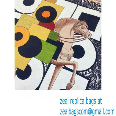 Hermes scarf 90x90cm in silk twill Top Quality 88 2024
