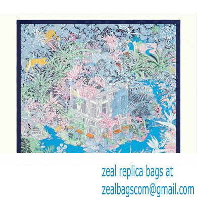 Hermes scarf 90x90cm in silk twill Top Quality 992024