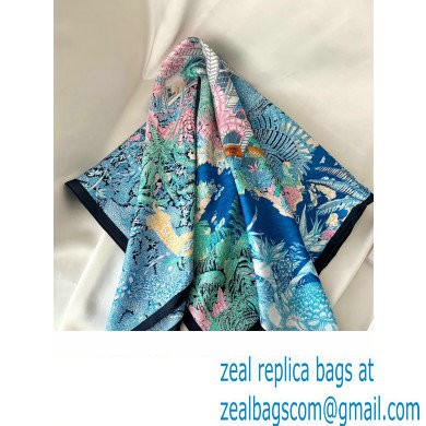 Hermes scarf 90x90cm in silk twill Top Quality 992024