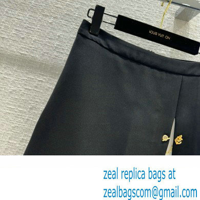 LOUIS VUITTON Graphic Box Pleat Maxi Skirt 1AFMN5 2024