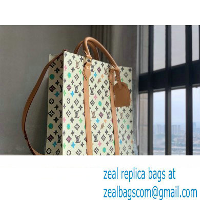 LOUIS VUITTON Monogram Craggy coated canvas Sac Plat bag M24859 2024