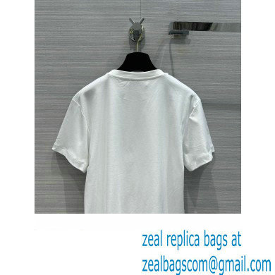 LOUIS VUITTON Nautical LV T-Shirt 1AFMZ4 WHITE 2024