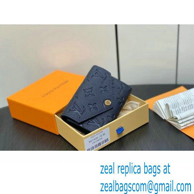 LOUIS VUITTON Victorine Wallet M41938 navy blue 2024