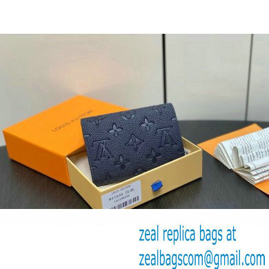 LOUIS VUITTON Victorine Wallet M41938 navy blue 2024