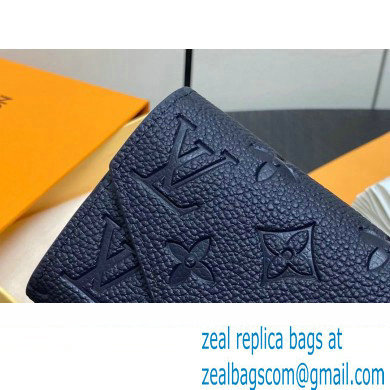LOUIS VUITTON Victorine Wallet M41938 navy blue 2024