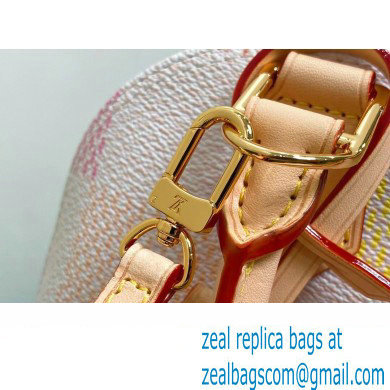 Louis Vuitton Damier canvas Alma BB Bag N40516 Peach Pink 2024