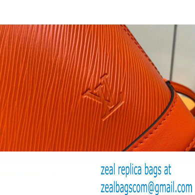 Louis Vuitton EPI Leather Alma backpack Bag M25104 Orange 2024