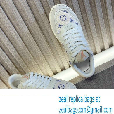 Louis Vuitton LV Stadium Sneaker in Monogram-pattern tweed with a summery 2024