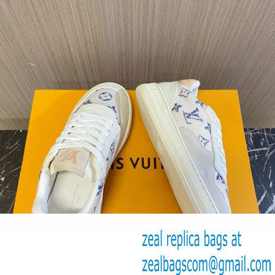 Louis Vuitton LV Stadium Sneaker in Monogram-pattern tweed with a summery 2024
