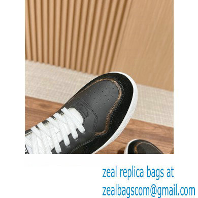 Louis Vuitton LV Stadium Sneakers in Leather Black 2024
