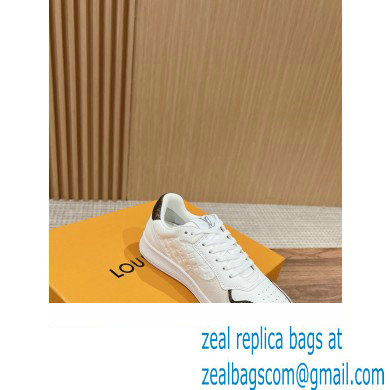 Louis Vuitton LV Stadium Sneakers in Leather White 2024