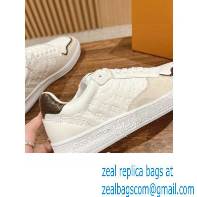 Louis Vuitton LV Stadium Sneakers in Leather White 2024