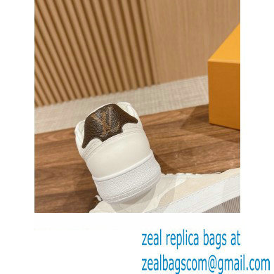 Louis Vuitton LV Stadium Sneakers in Leather White 2024