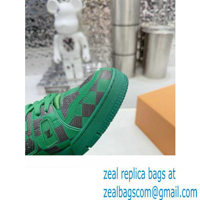 Louis Vuitton LV Trainer Sneaker 1ACN4J green 2024