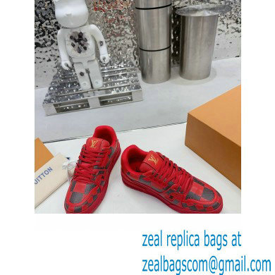 Louis Vuitton LV Trainer Sneaker 1ACN4J red 2024