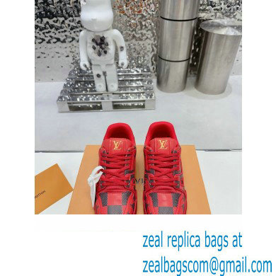 Louis Vuitton LV Trainer Sneaker 1ACN4J red 2024