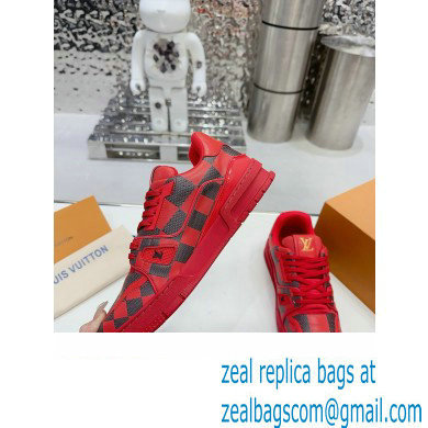 Louis Vuitton LV Trainer Sneaker 1ACN4J red 2024