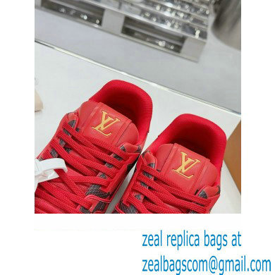Louis Vuitton LV Trainer Sneaker 1ACN4J red 2024