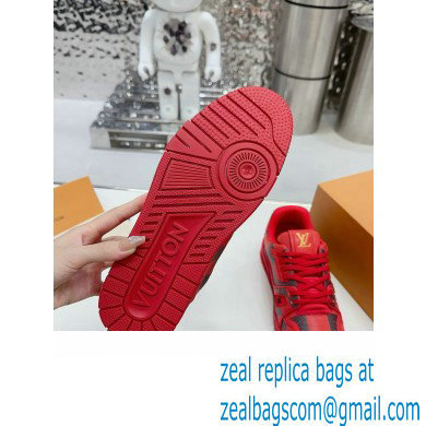 Louis Vuitton LV Trainer Sneaker 1ACN4J red 2024