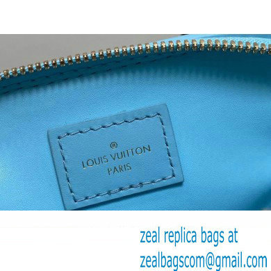 Louis Vuitton Lambskin Nano Alma Bag M83049 Lagoon Blue 2024