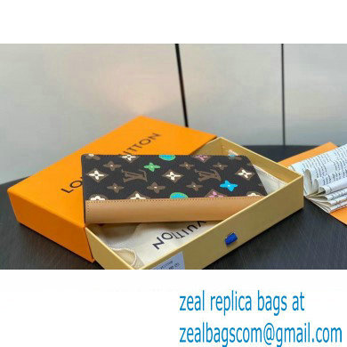Louis Vuitton Monogram Craggy canvas Brazza Wallet M83335 Chocolate 2024