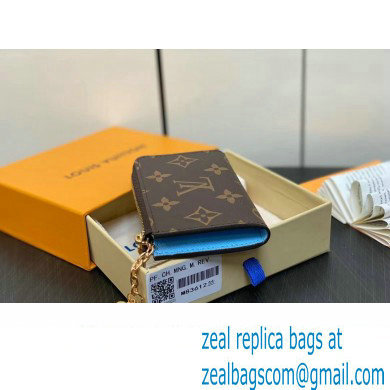 Louis Vuitton Monogram canvas Noa Key Holder M83612 Blue 2024