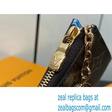 Louis Vuitton Monogram canvas Noa Key Holder M83612 Blue 2024