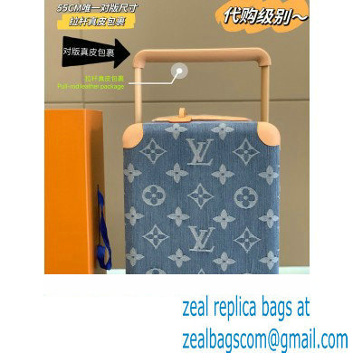 Louis Vuitton New LV RemixHorizon 55 Luggage Bag M24314 2024