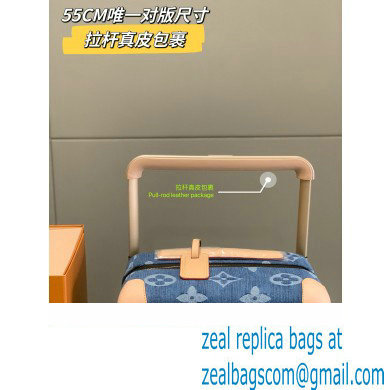 Louis Vuitton New LV RemixHorizon 55 Luggage Bag M24314 2024