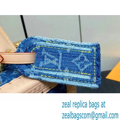 Louis Vuitton Petite Valise Denim Bleu Bag M24161 New LV Remix 2024