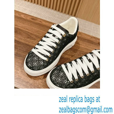 Louis Vuitton Time Out Sneakers in Lace Black 2024