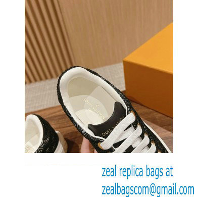 Louis Vuitton Time Out Sneakers in Lace Black 2024