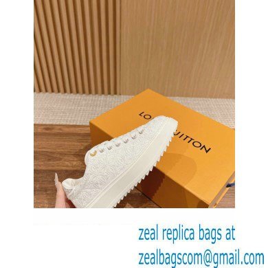 Louis Vuitton Time Out Sneakers in Lace White 2024