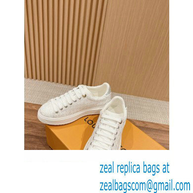Louis Vuitton Time Out Sneakers in Lace White 2024