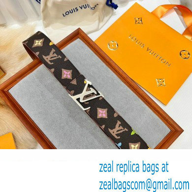 Louis Vuitton Width 4cm LV Tag 40mm Reversible Belt M8586V 01