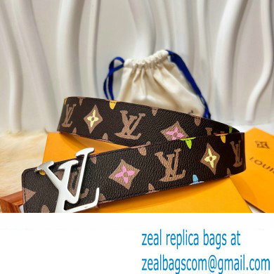 Louis Vuitton Width 4cm LV Tag 40mm Reversible Belt M8586V 01