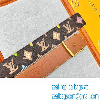 Louis Vuitton Width 4cm LV Tag 40mm Reversible Belt M8586V 03