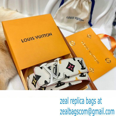 Louis Vuitton Width 4cm LV Tag 40mm Reversible Belt M8586V 04