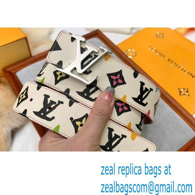Louis Vuitton Width 4cm LV Tag 40mm Reversible Belt M8586V 04