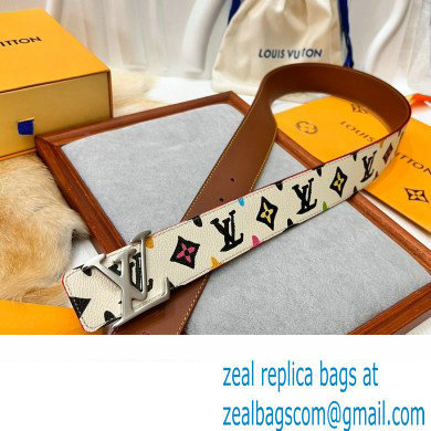 Louis Vuitton Width 4cm LV Tag 40mm Reversible Belt M8586V 04