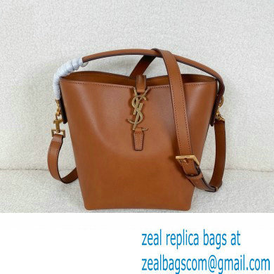 Saint Laurent le 37 small Bag in shiny leather 749036 Brown(original quality)
