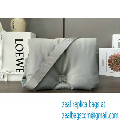 loewe Puffer Goya Messenger in nylon gray 2024