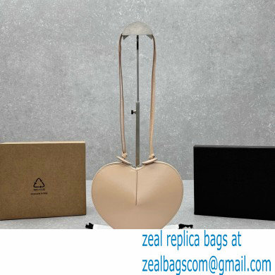 Alaia Le Coeur Heart Bag in calfskin beige 2024