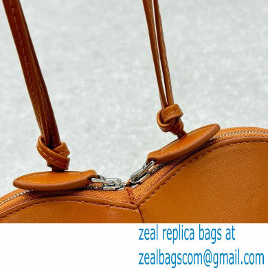 Alaia Le Coeur Heart Bag in calfskin caramel 2024