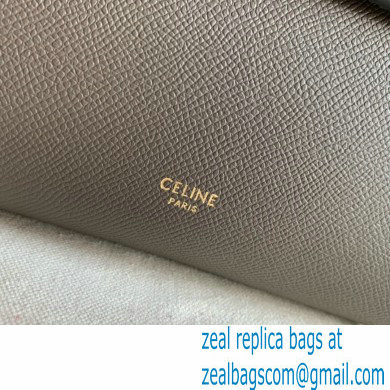 CelineNano Belt bag in grained calfskin gris etain 2024