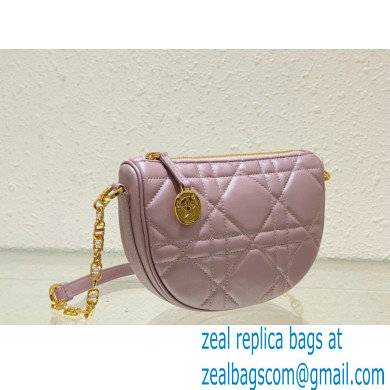 Diorstar Callisto Bag in pink Macrocannage Lambskin 2024