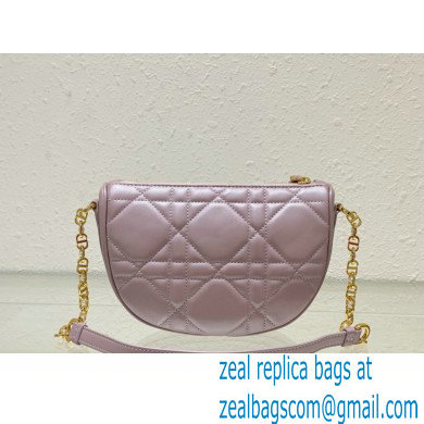 Diorstar Callisto Bag in pink Macrocannage Lambskin 2024