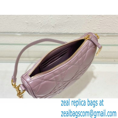Diorstar Callisto Bag in pink Macrocannage Lambskin 2024