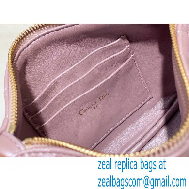 Diorstar Callisto Bag in pink Macrocannage Lambskin 2024